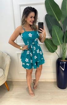 Vestido & Macaquinho Bela Floral